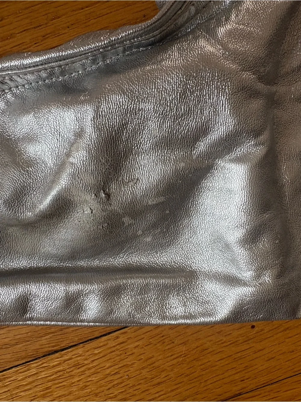 Women’s Metallic Silver Jeans - Shiny Silver Fashion Jeans